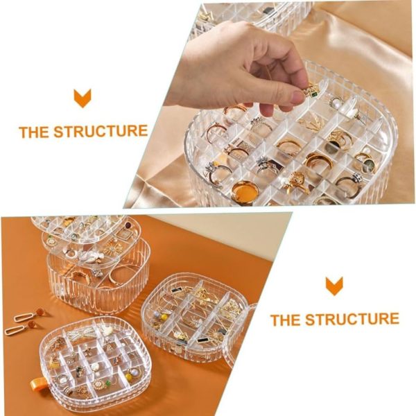 16 slot jewelry box