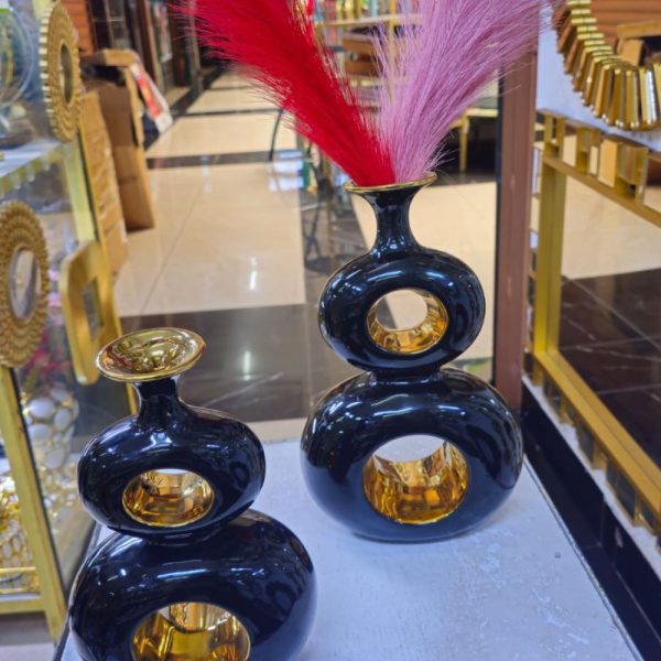 2pc Ceramic Flower Vase