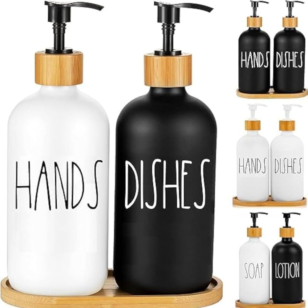 3 in 1 Refillable ceramic bottle set