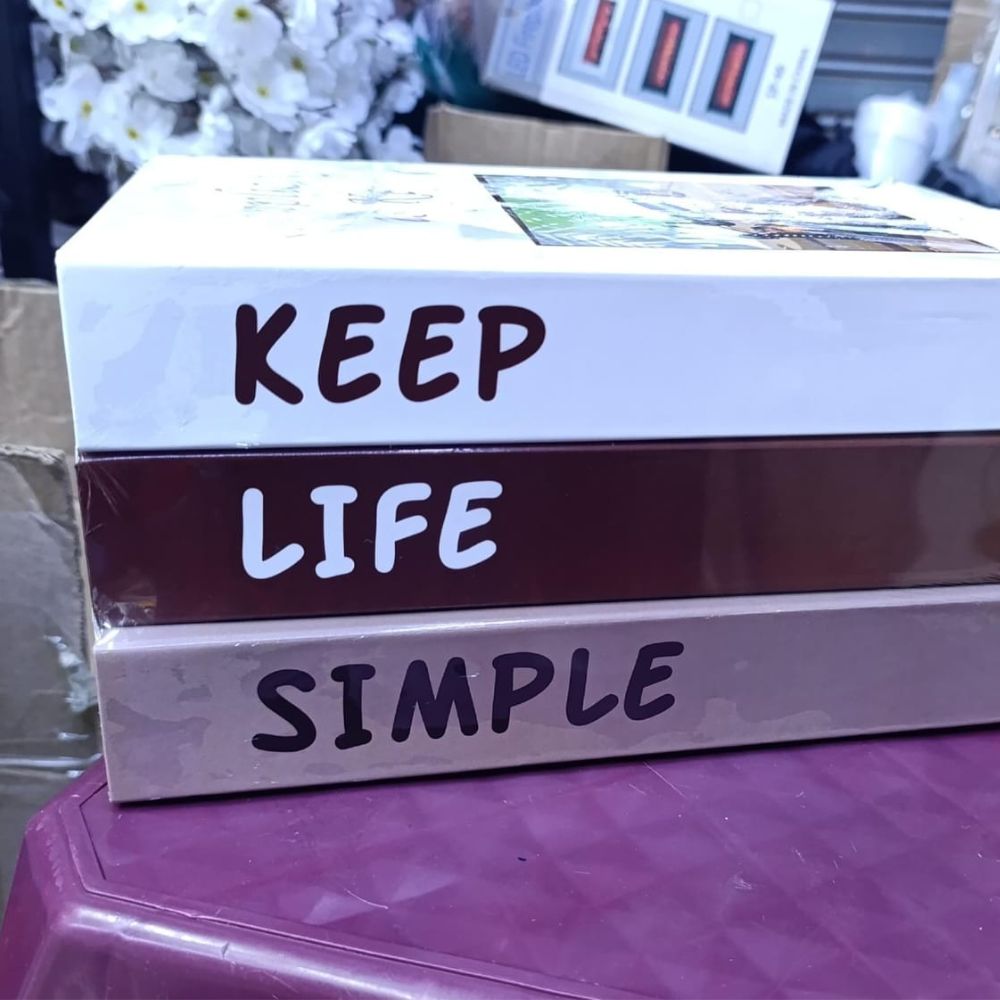 3pc Decor Books