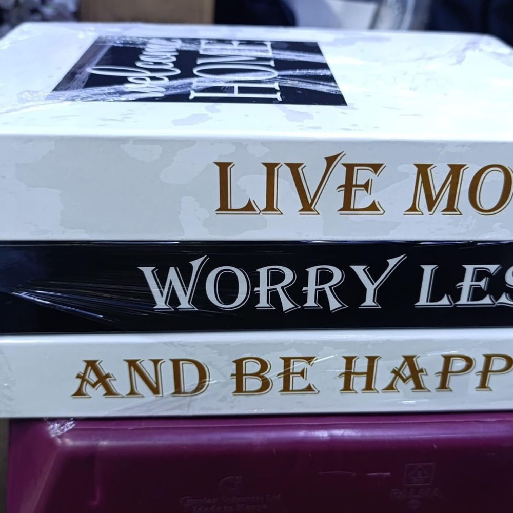 3pc Decor Books