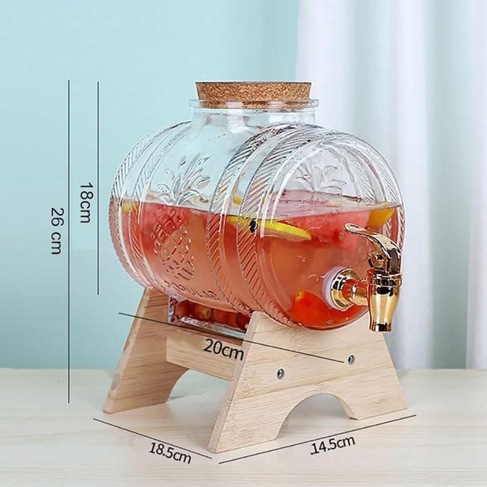 5L Glass Barrel Dispenser