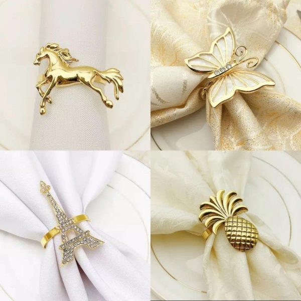 6pc Napkin Rings