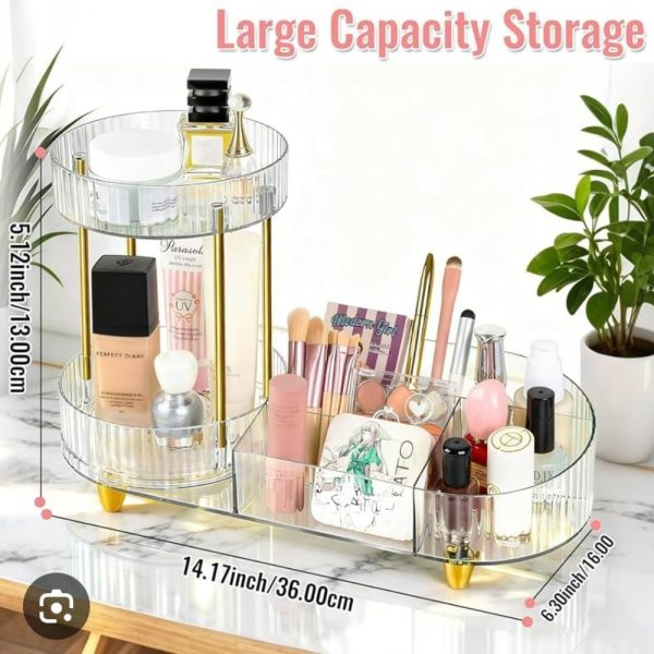 Acrylic Makeup Organizer
