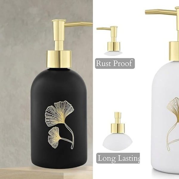 Ceramic Lotion & soap dispenser