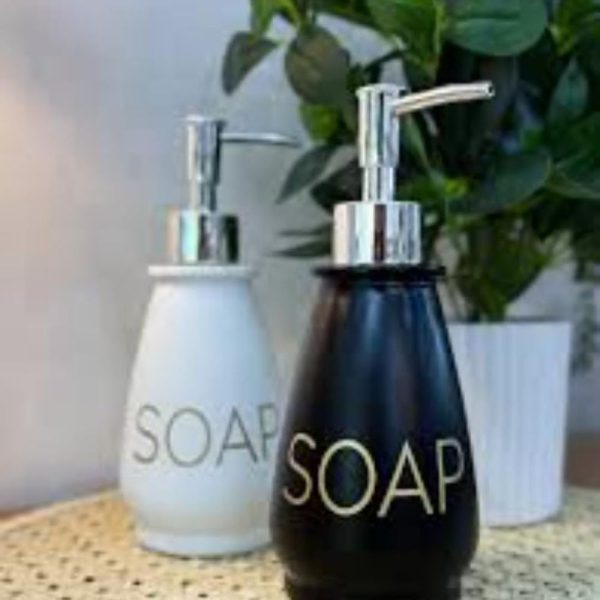 Ceramic Lotion & soap dispenser