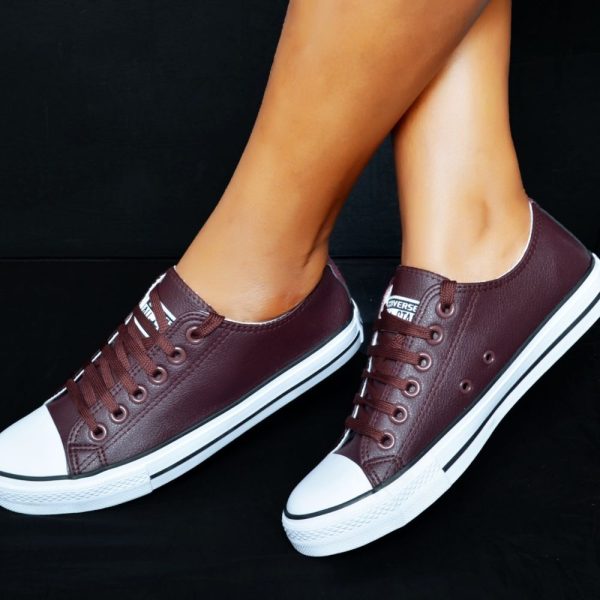 leather Converse