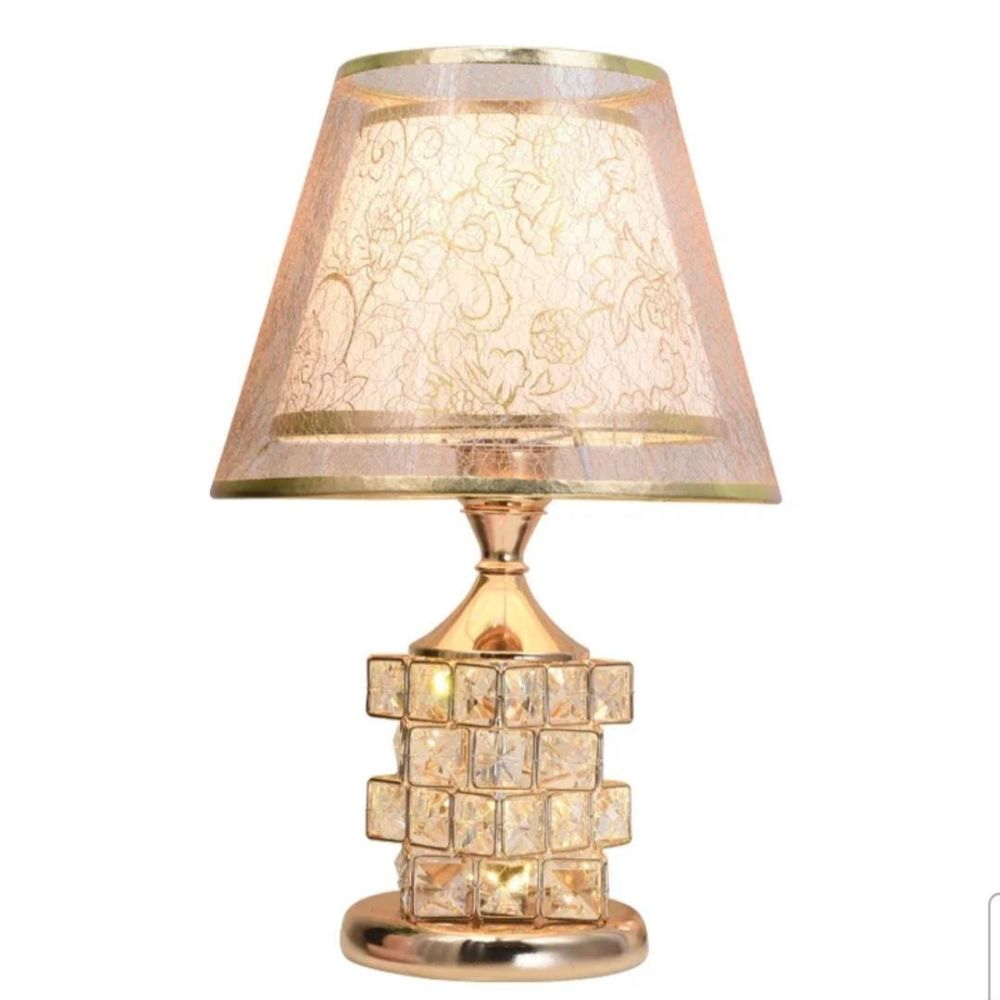 European Crystal Table Lamp