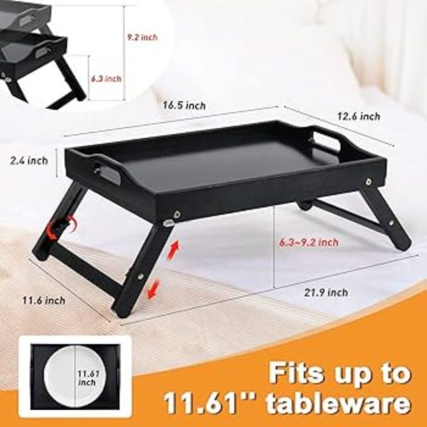 Foldable Bamboo Tray