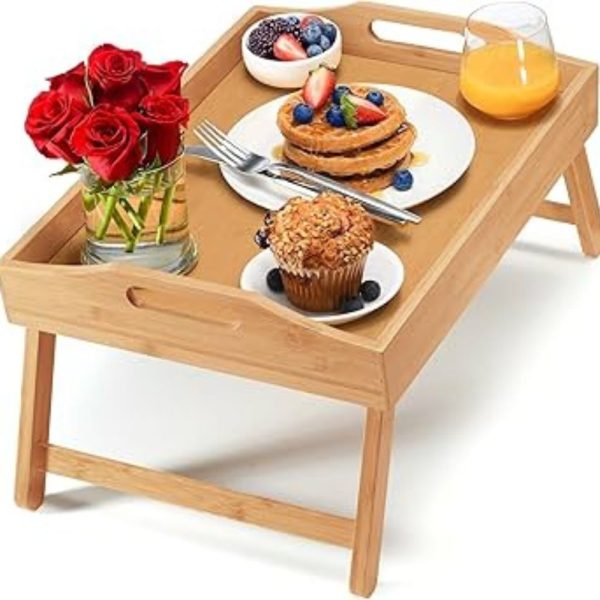 Foldable Bamboo Tray