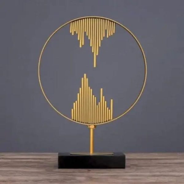 Geometric Metal Ornament