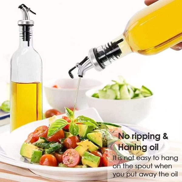 2pc Glass Oil Dispenser