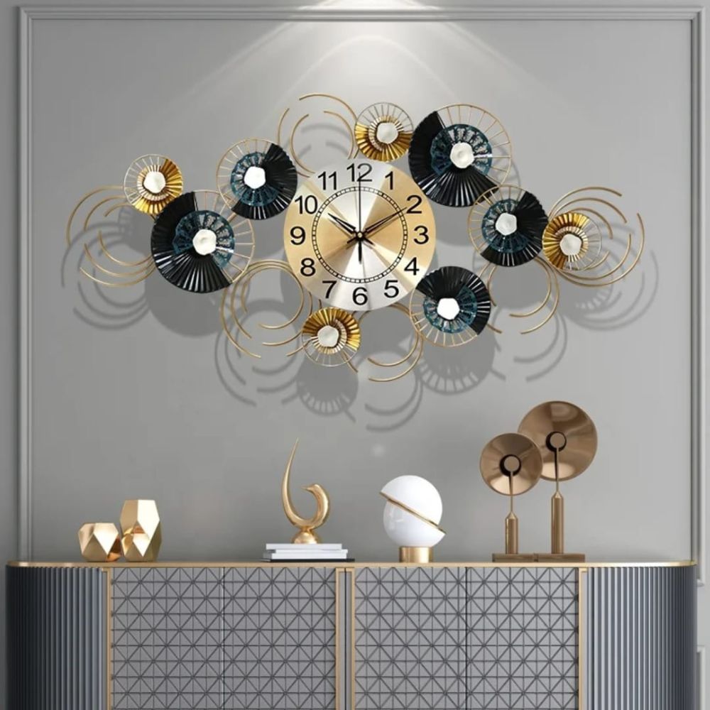 Iron Flower Clock