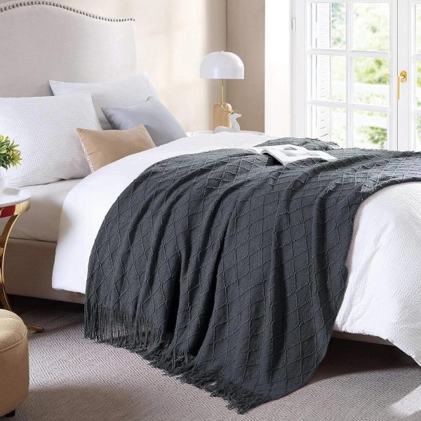 Knitted Throw Blanket