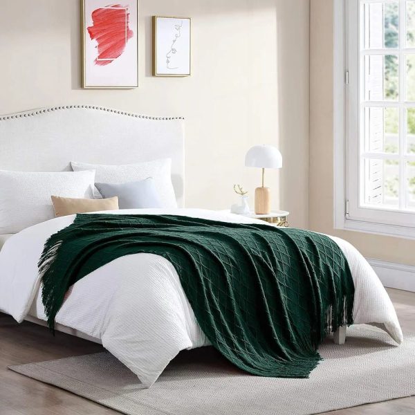 Knitted Throw Blanket