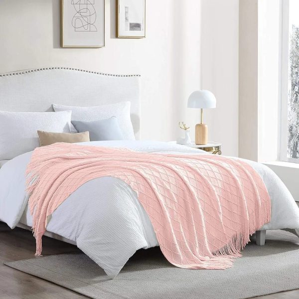 Knitted Throw Blanket