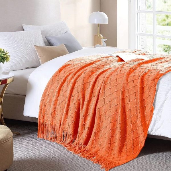 Knitted Throw Blanket