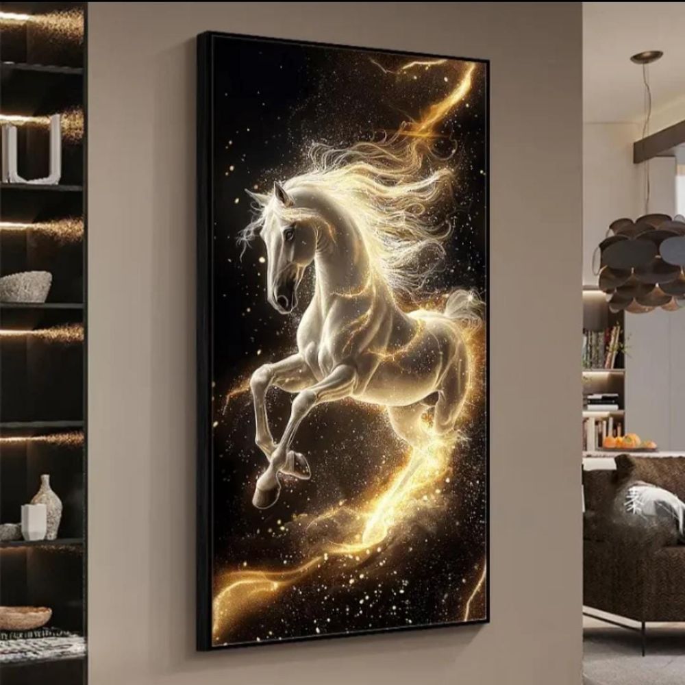 LED Horse Canvas