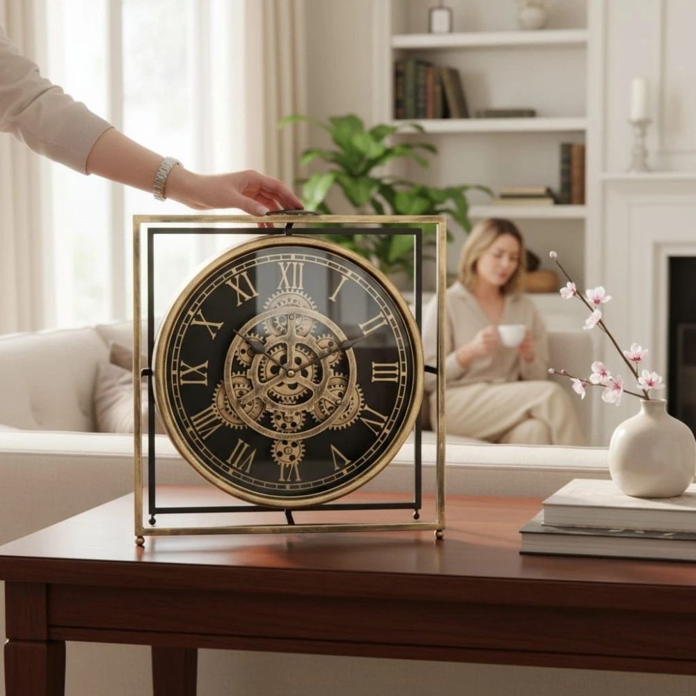 Mantle Gear Clock