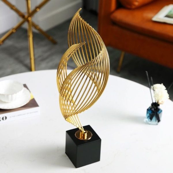 Metal Spiral Decor
