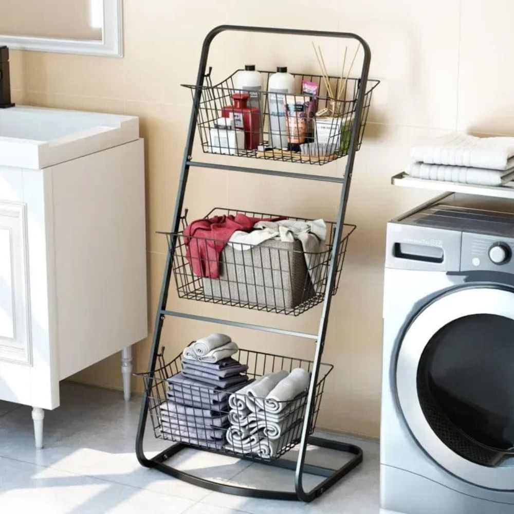 Multipurpose 3 layer Metallic Rack
