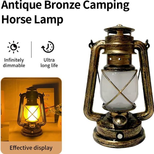 Rechargeable Vintage LED lamp