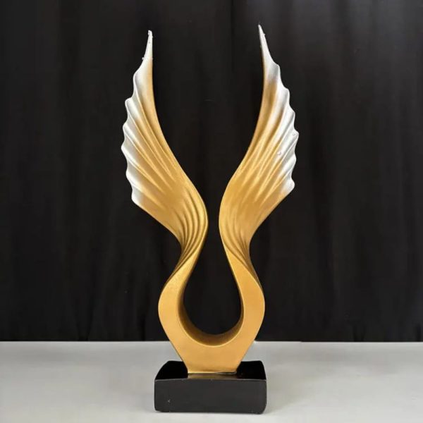 Resin Gold Eagle wing