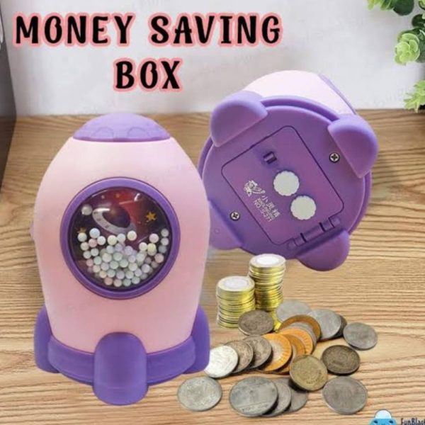 Rocket Piggy Bank