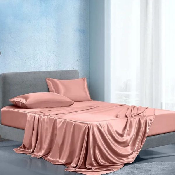 Silk Fitted bedsheet set