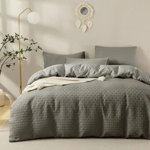 Waffle Weaving Duvet set