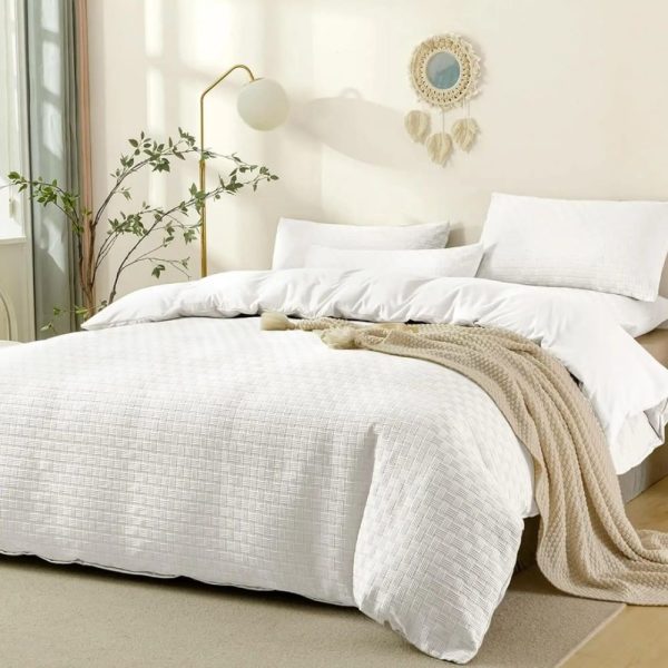 Waffle Weaving Duvet set
