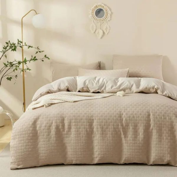 Waffle Weaving Duvet set